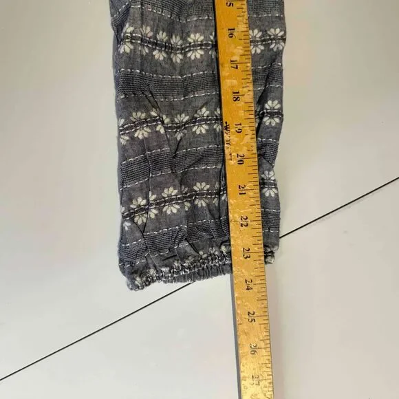 Ryu Anthropologie Peasant Dress Lace Detail Spring Cottagecore Tie Back Medium - Picture 15 of 15